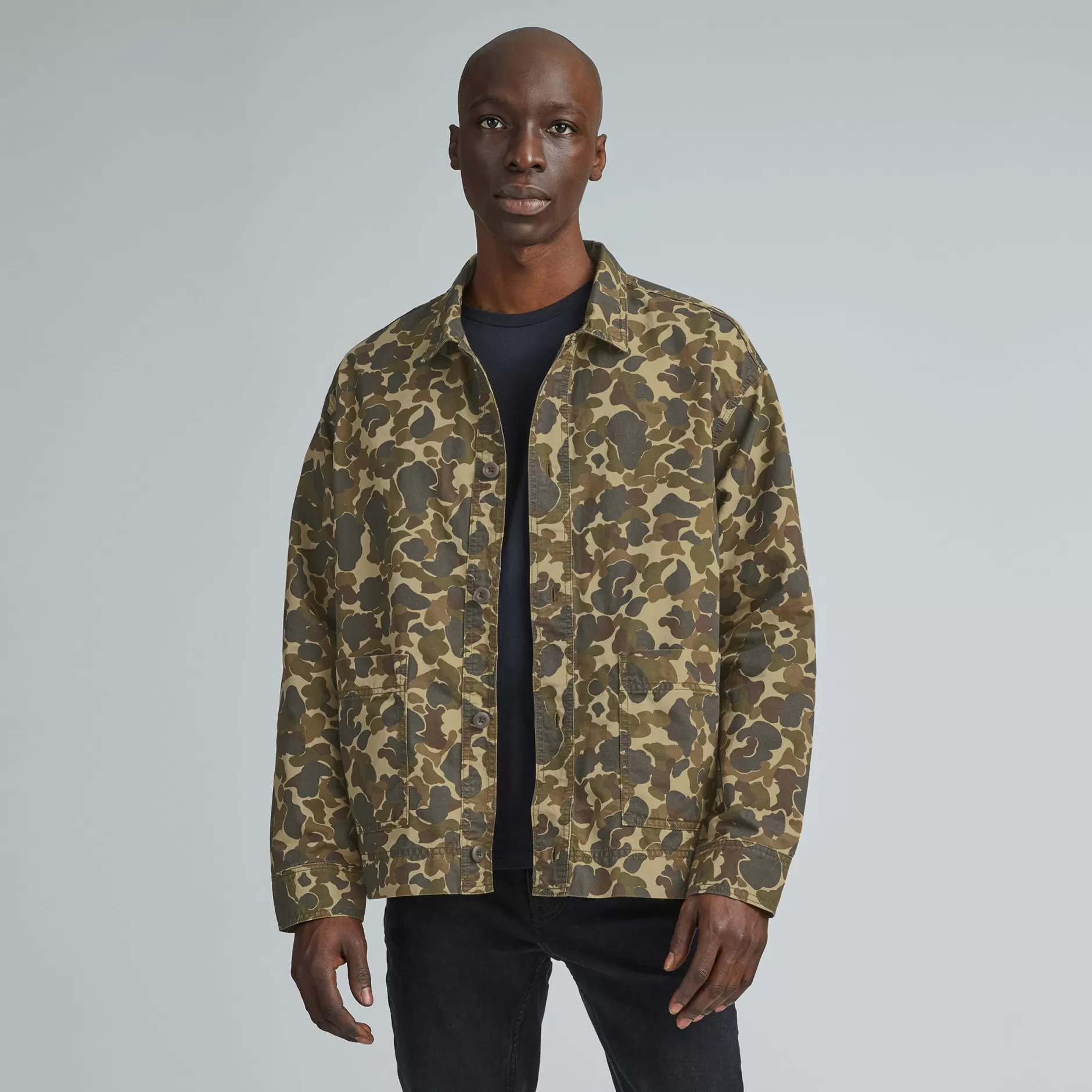 Sale The Camo Utility Jacket Men Jackets & Coats