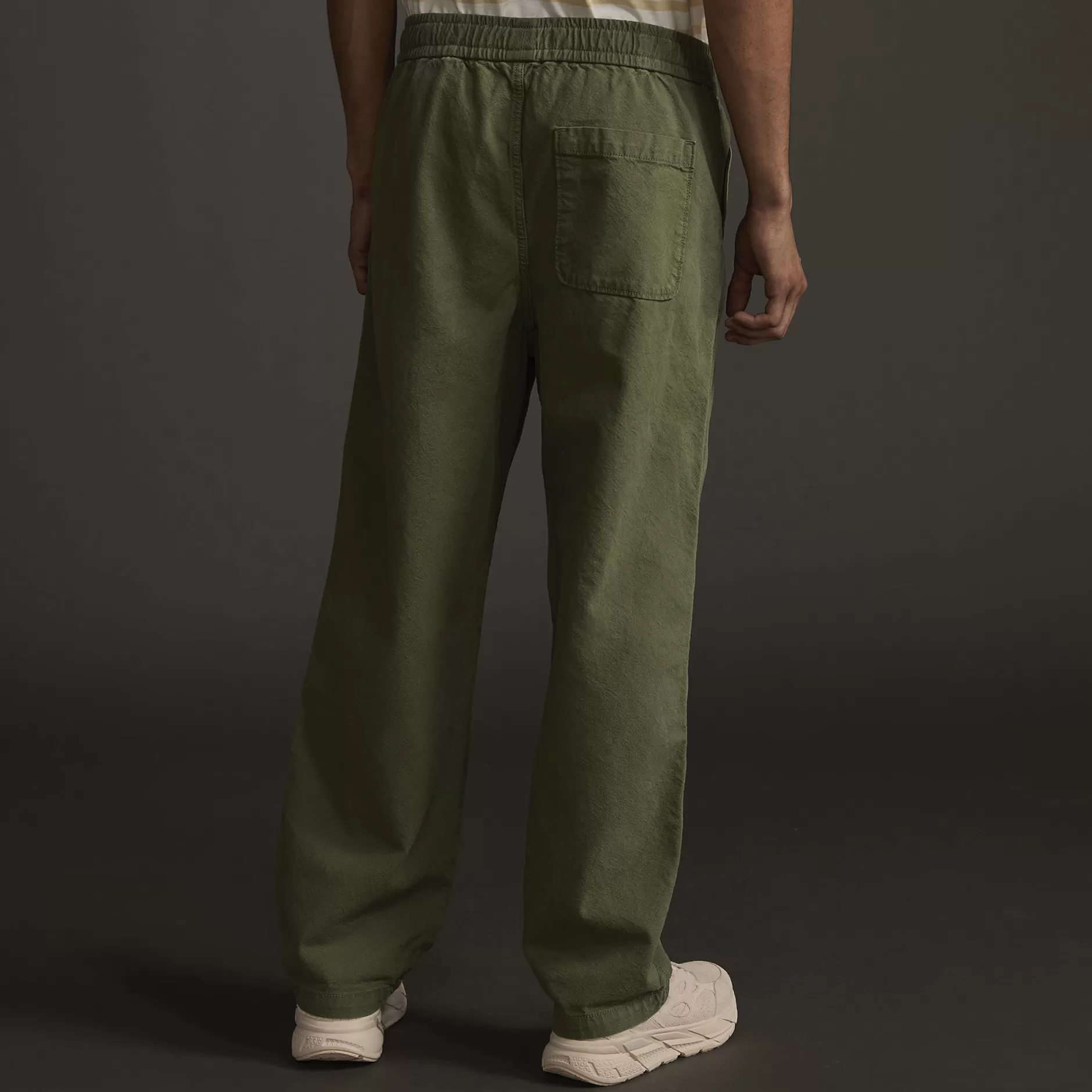 Clearance The Canvas Organic Cotton Drawstring Pant Men Pants