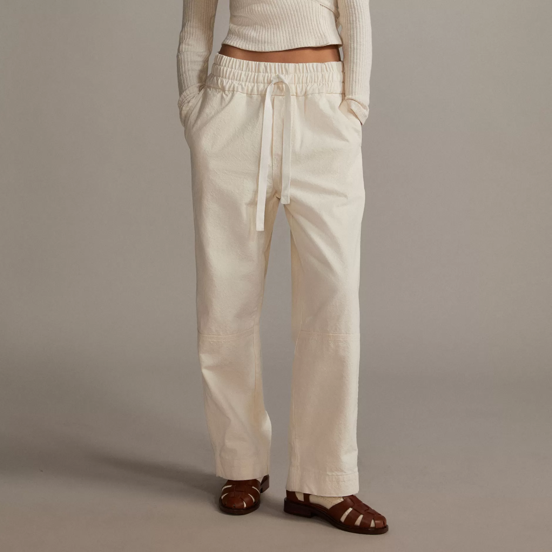 Flash Sale The Canvas Organic Cotton Pull-On Pant Women Pants