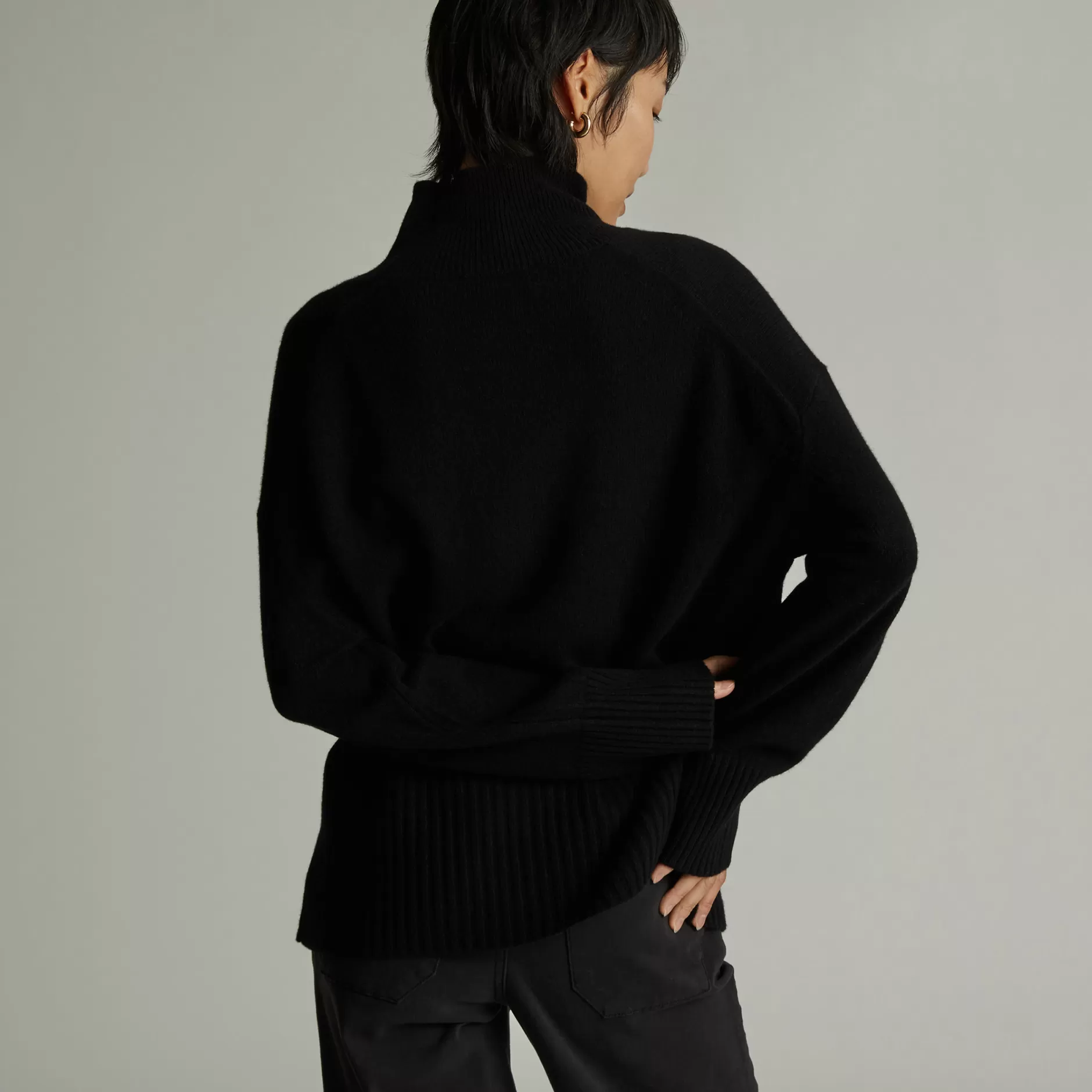 Shop The Cashmere Oversized Turtleneck Women Sweaters