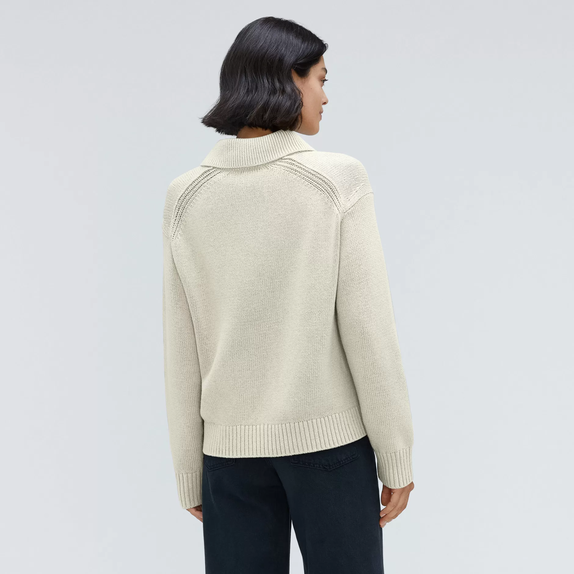 Outlet The Cotton Chore Sweater Jacket Women Sweaters