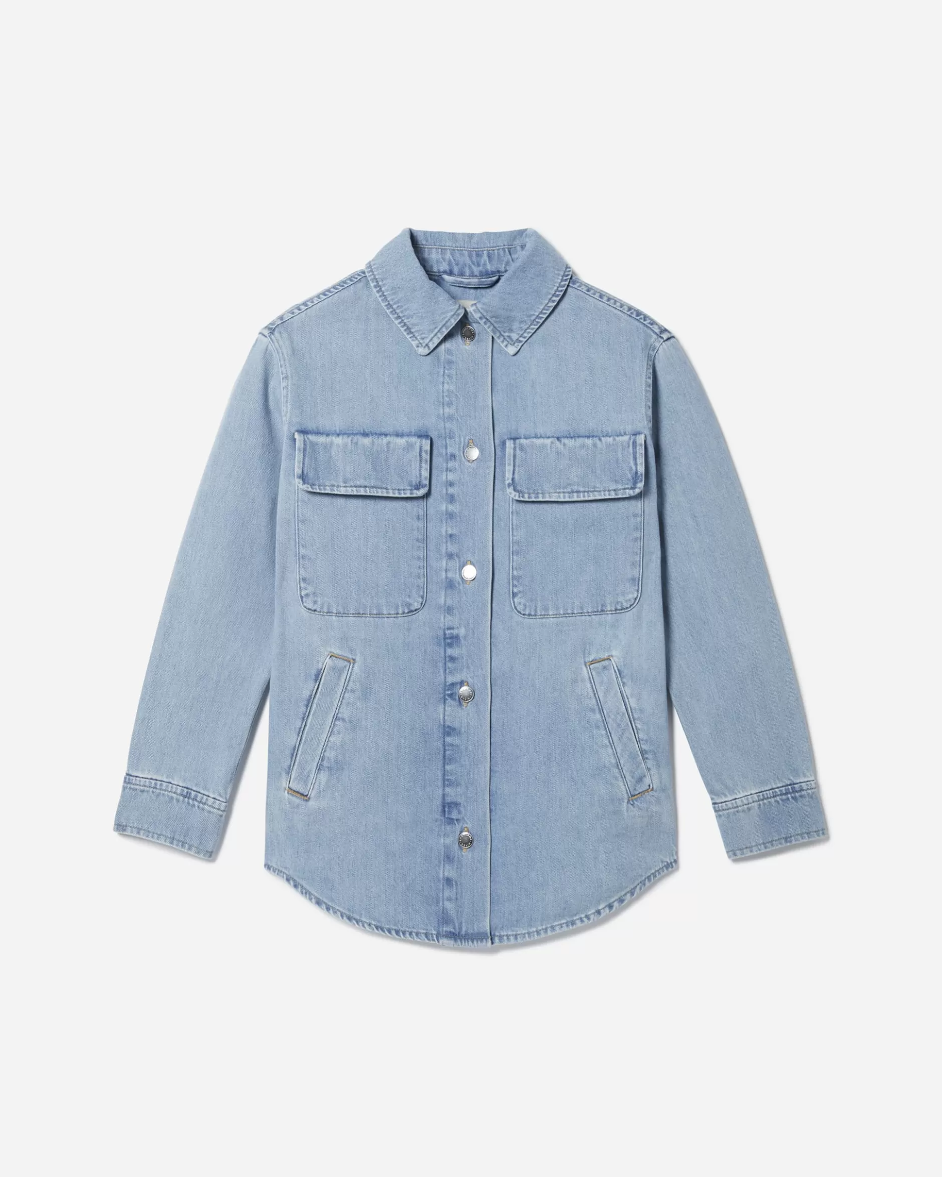 Clearance The Denim Shirt Jacket Women Coats & Jackets