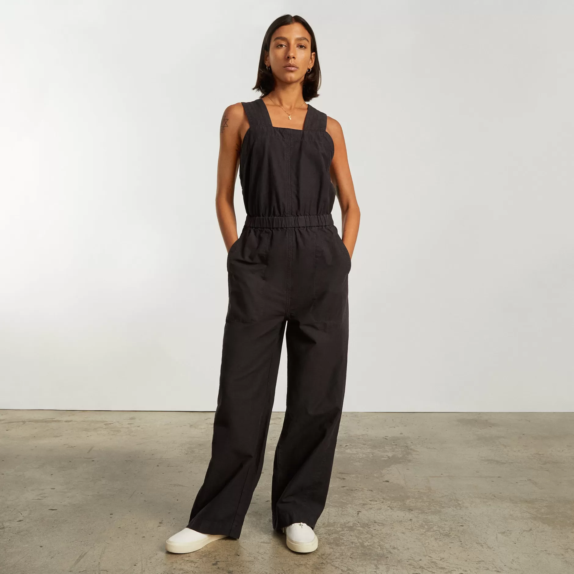 Hot The Fatigue Apron Jumpsuit Women Jumpsuits