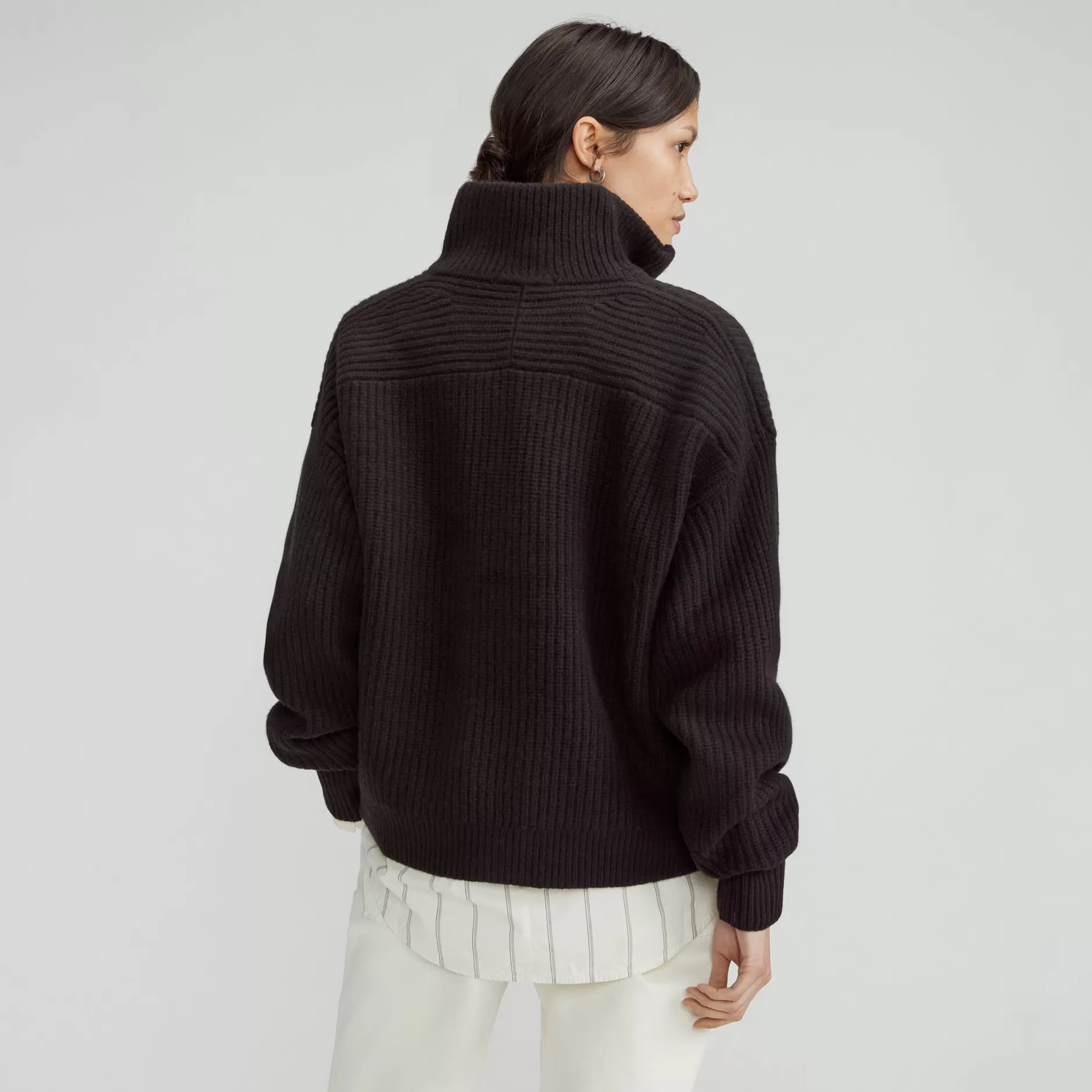 Best The Felted Merino Half-Zip Sweater Women Sweaters