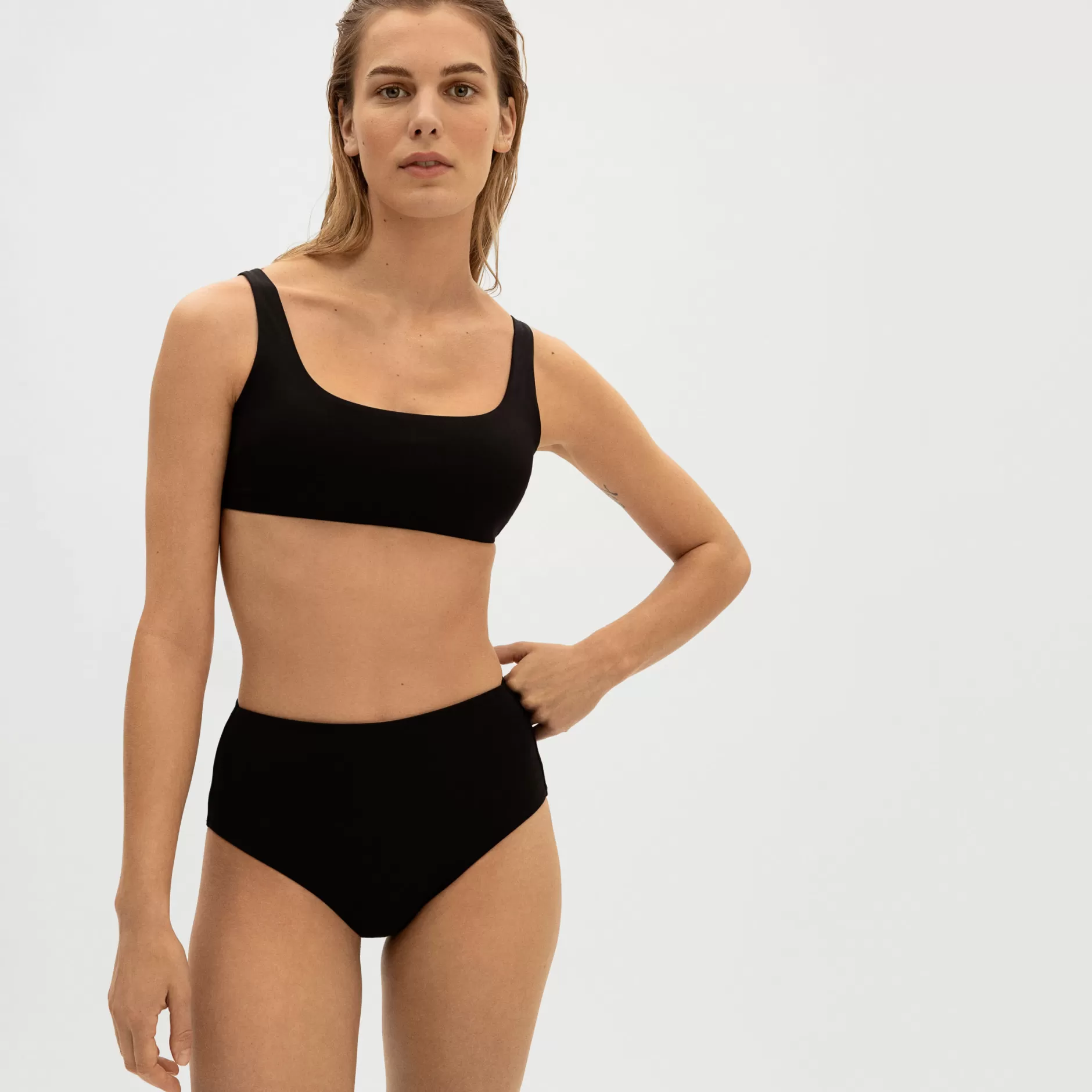 Shop The High-Rise Hipster Bottom Women Swimwear