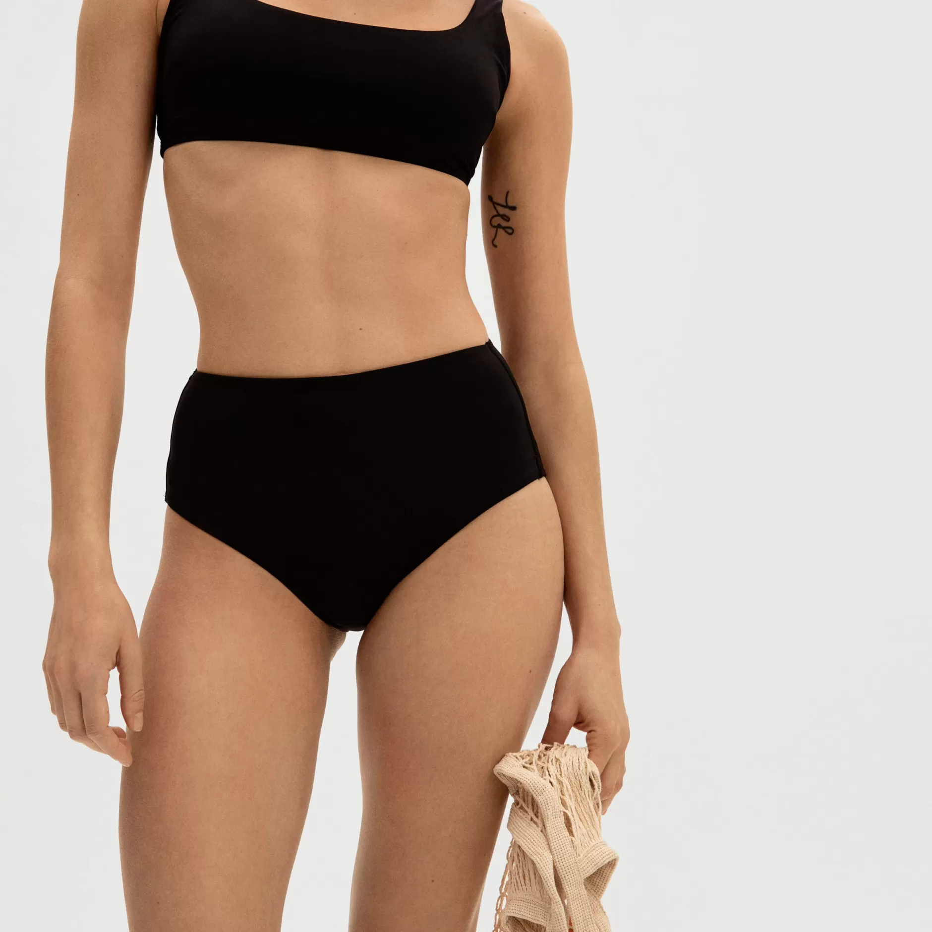 Shop The High-Rise Hipster Bottom Women Swimwear