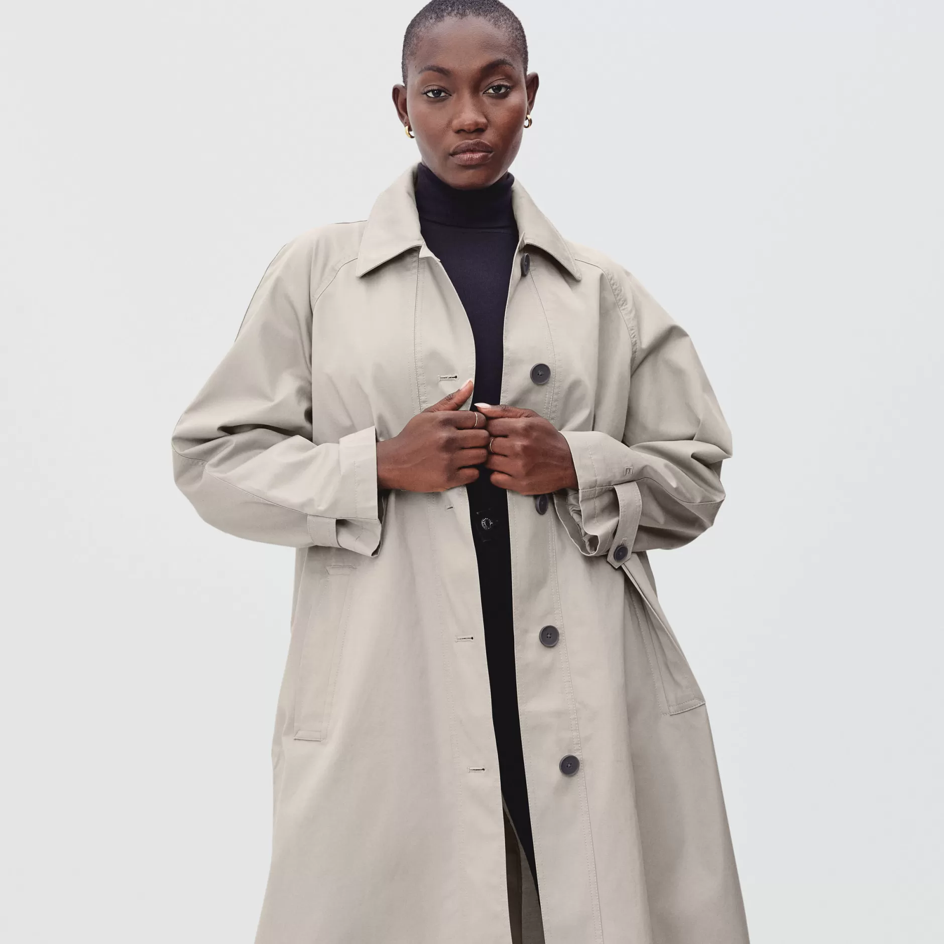 New The Long Mac Coat Women Coats & Jackets