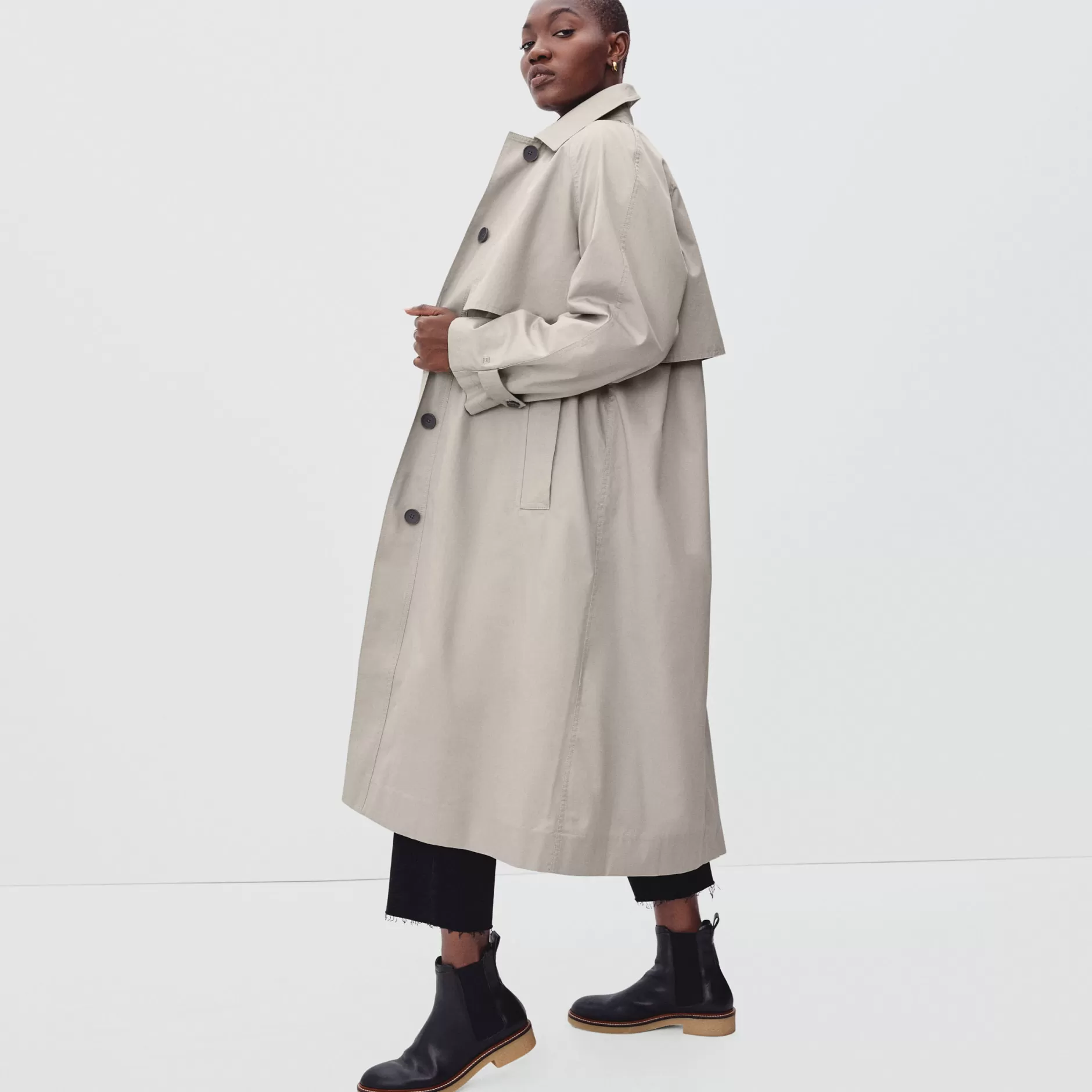 New The Long Mac Coat Women Coats & Jackets