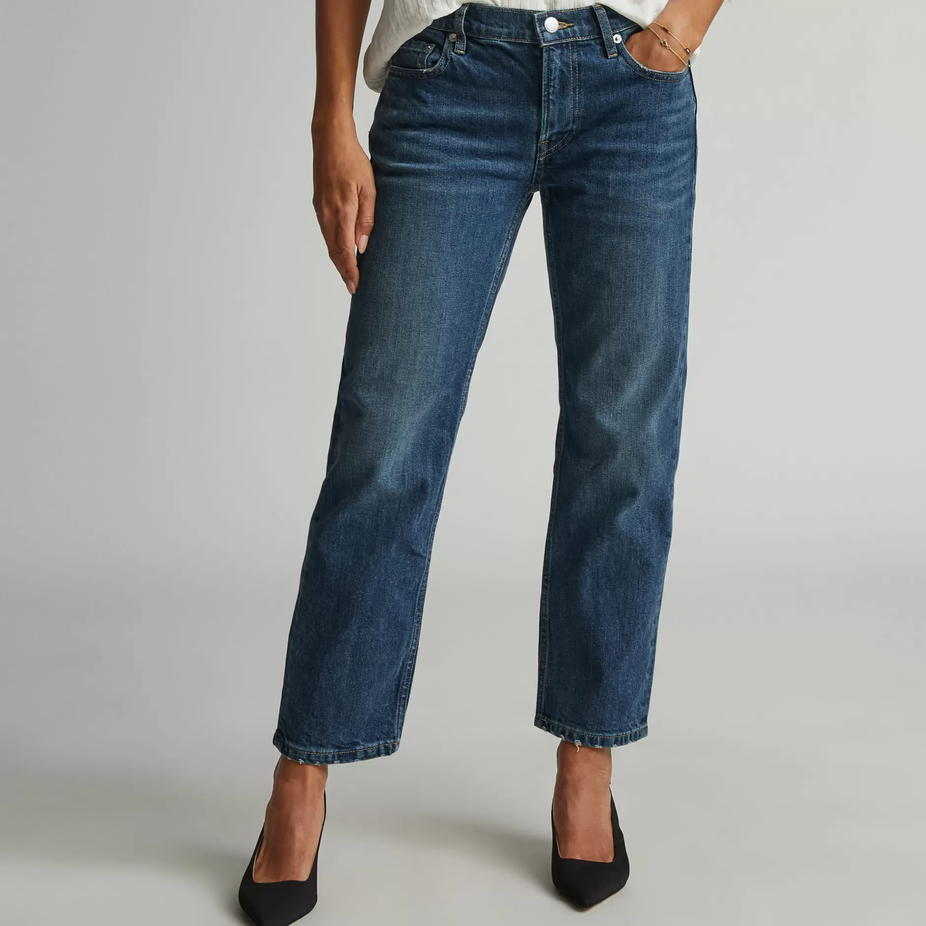 Hot The Low-Rise Shortie Jean Women Denim