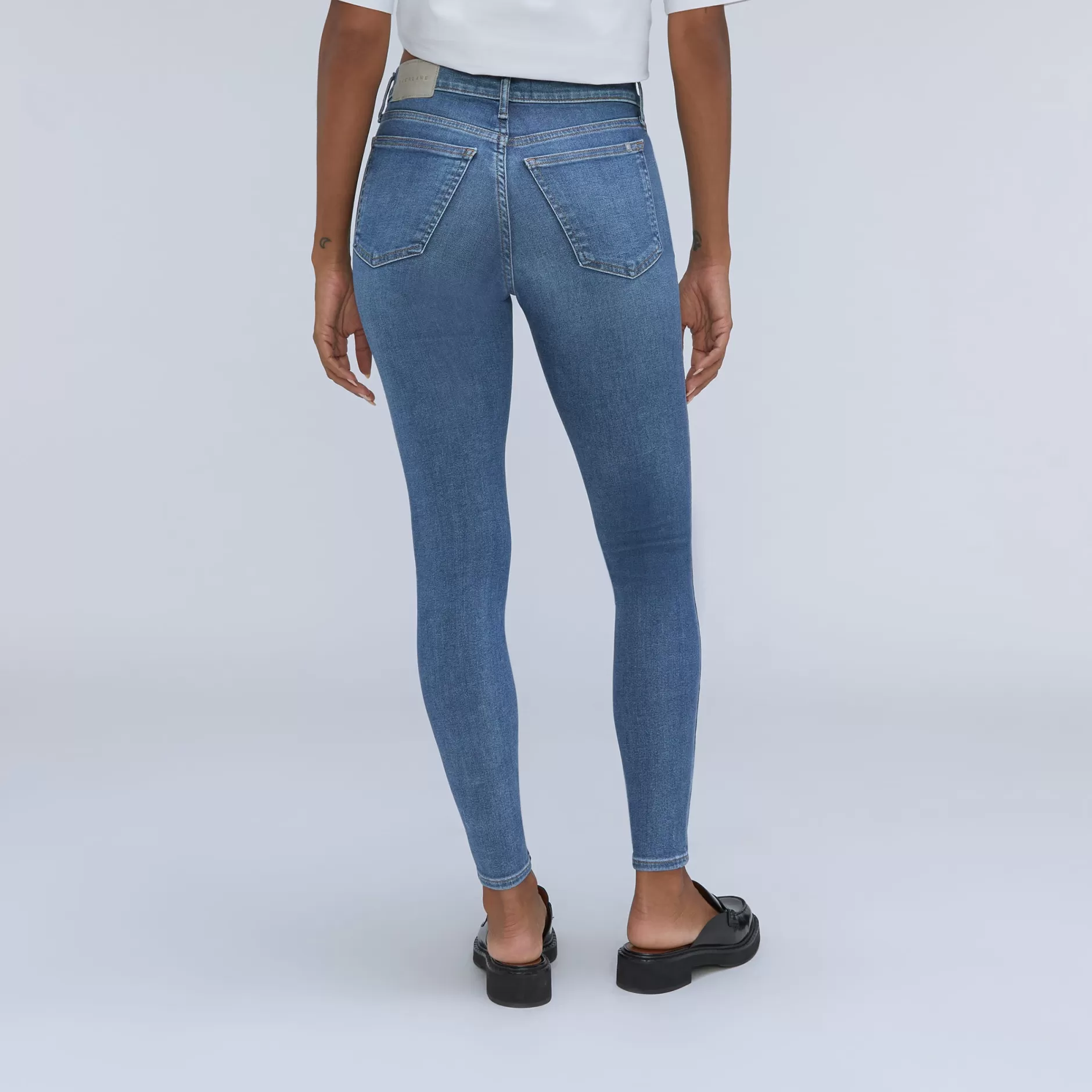 Fashion The Mid-Rise Skinny Stretch Jean Women Denim