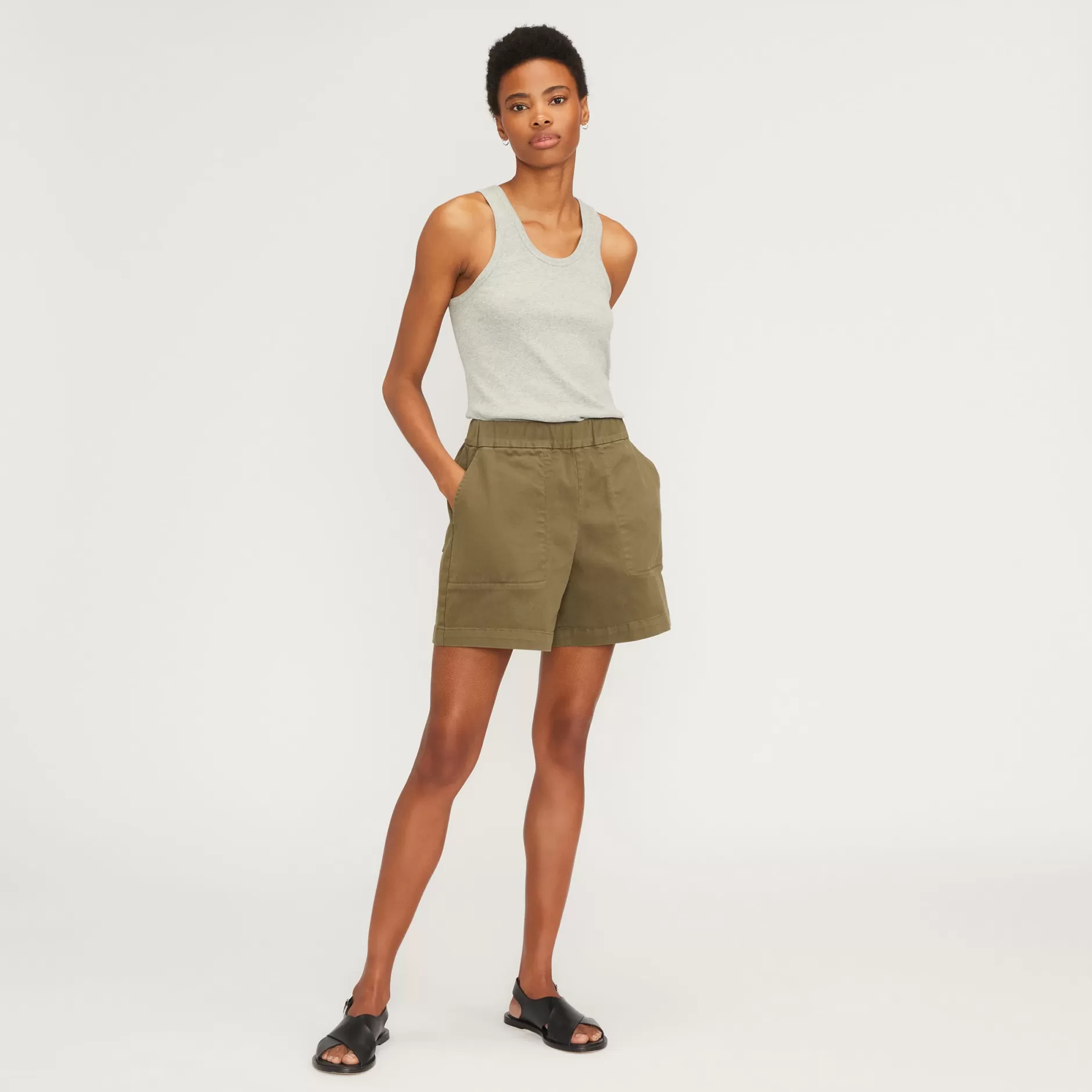 Discount The Organic Pull-On Short Women Shorts & Skirts