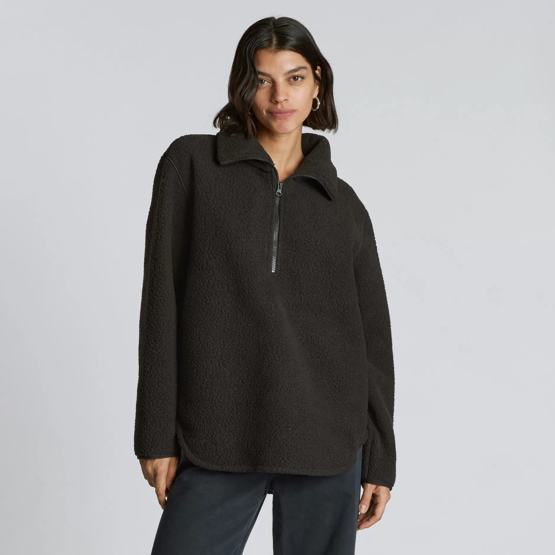 Cheap The Renew Fleece Half-Zip Women Loungewear