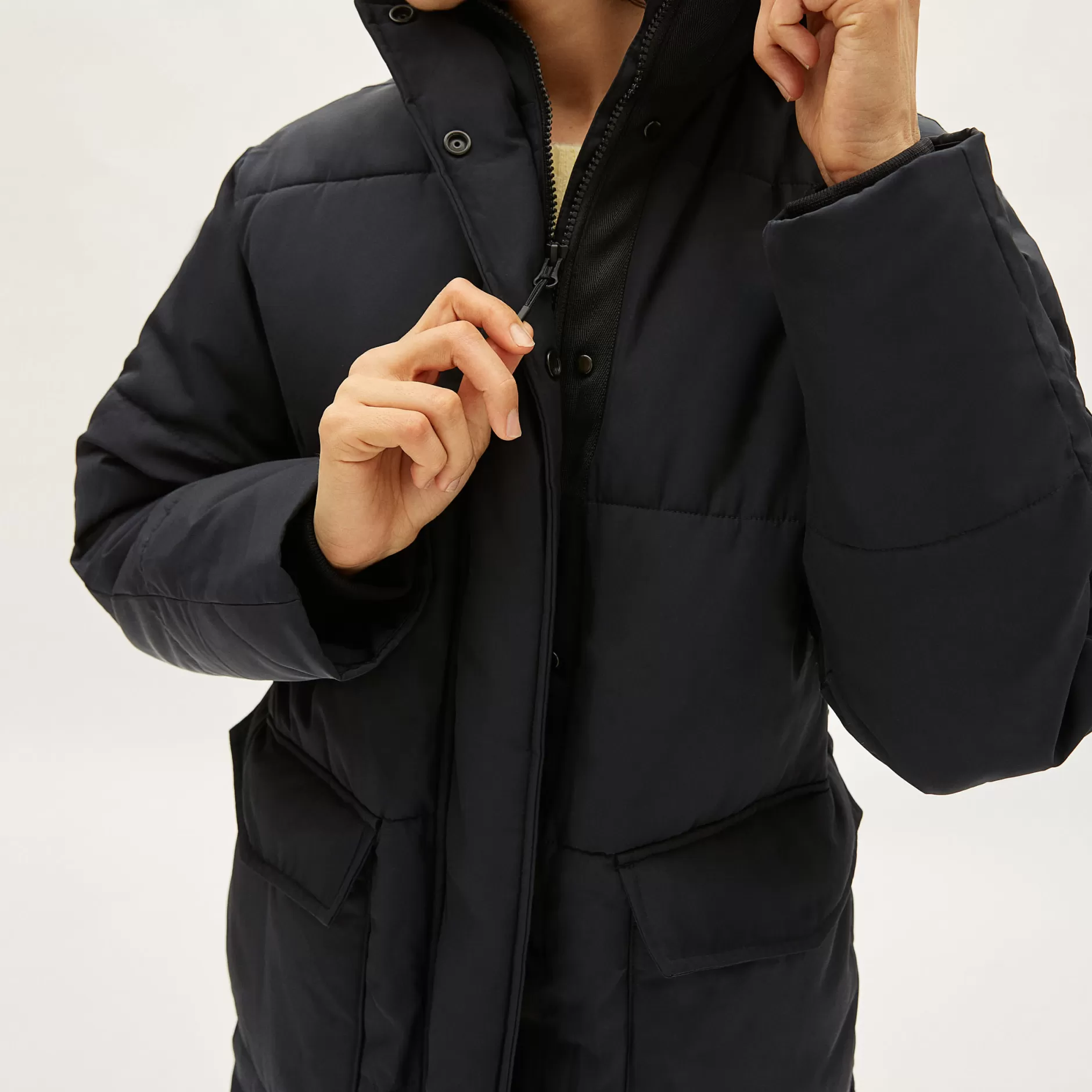 New The Renew Long Puffer Women Coats & Jackets