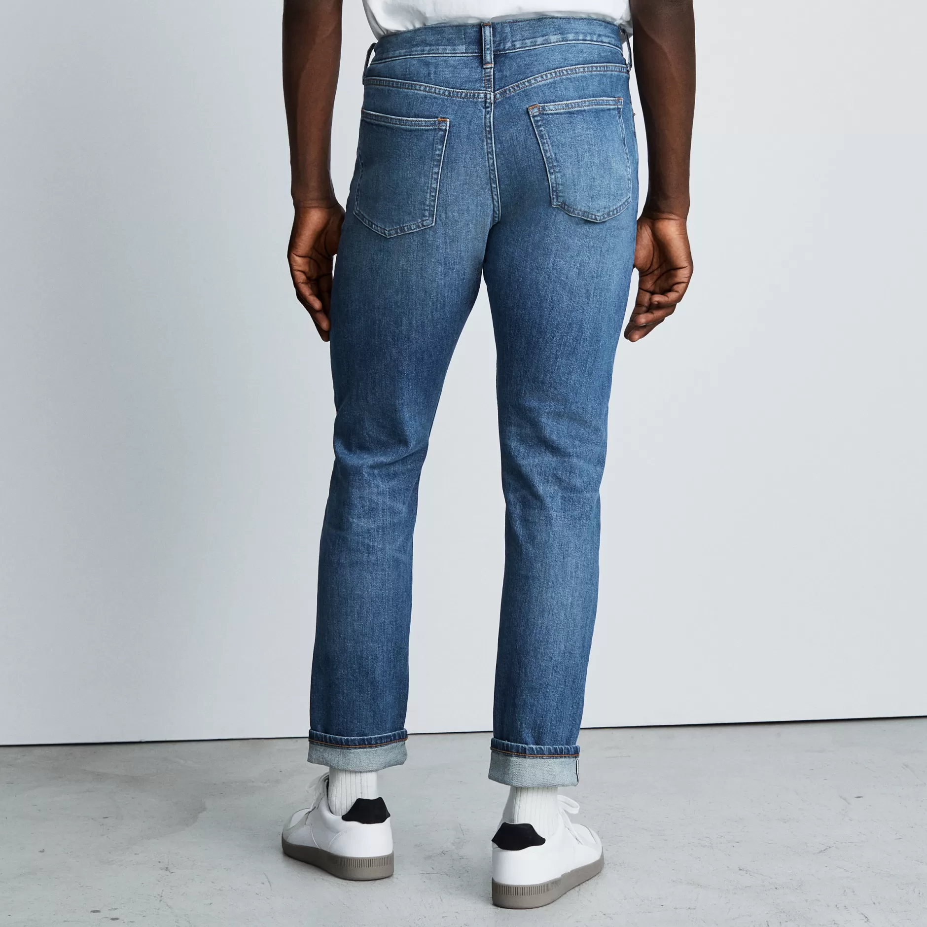 Clearance The Selvedge Slim Fit Jean Men Pants