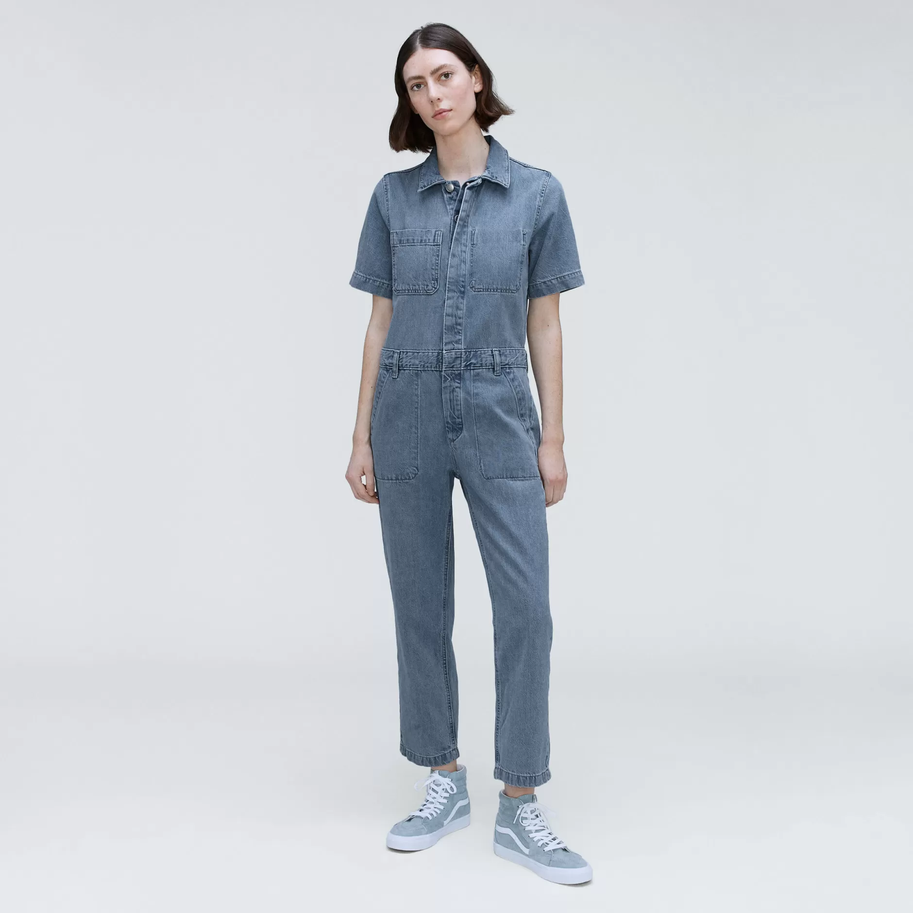 Cheap The Supersoft Jean Coverall Women Jumpsuits